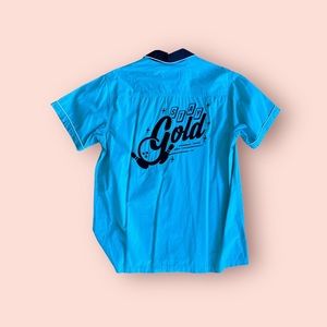 Benny Gold Bowling Shirt L